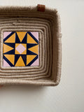 Vide-poche artisanal design moderne pour organisation quotidienne